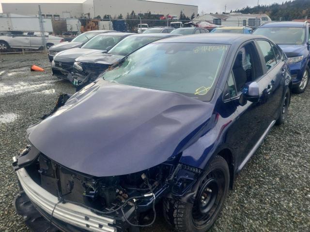 TOYOTA COROLLA LE 2021 with VIN 5YFBPMBE4MP205319 - Photo from auction