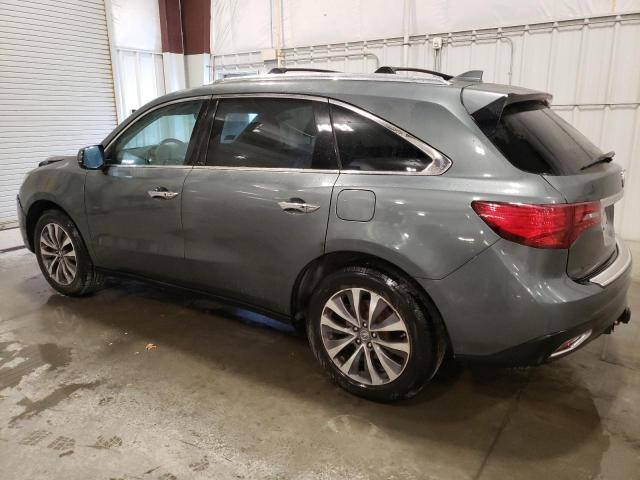 Photo 2 from auction – 2016 ACURA MDX TECHNO with VIN 5FRYD4H47GB005616