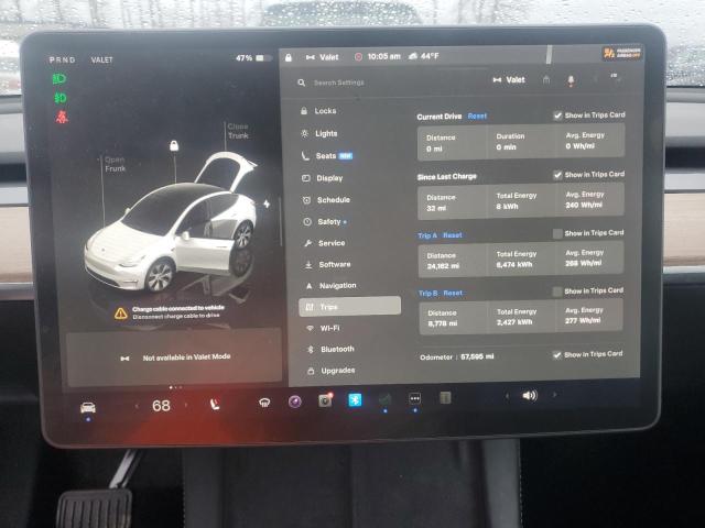 Photo 9 from auction – 2022 TESLA MODEL Y with VIN 7SAYGDEE5NF356076