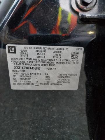 Photo 14 from auction – 2015 GMC TERRAIN SL with VIN 2GKFLXEK0F6155060