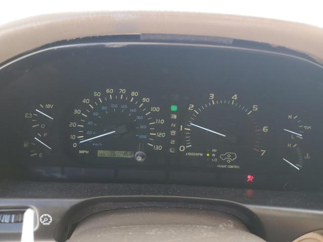 Photo 9 from auction – 2000 LEXUS LX 470 with VIN JT6HT00W0Y0096309