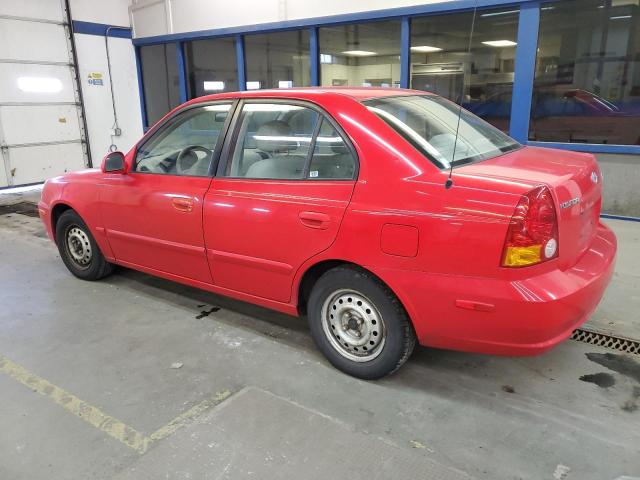 Photo 2 from auction – 2004 HYUNDAI ACCENT GL with VIN KMHCG45C94U538368