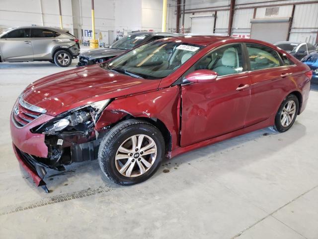 Photo 1 from auction – 2014 HYUNDAI SONATA GLS with VIN 5NPEB4AC1EH856093
