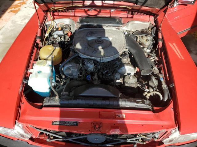 Photo 11 from auction – 1981 MERCEDES-BENZ 380 SL with VIN WDBBA45A0BB001850