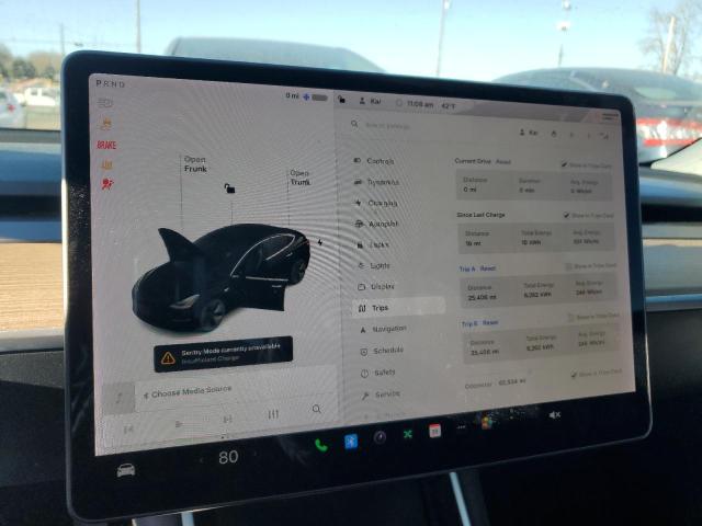 Photo 9 from auction – 2019 TESLA MODEL 3 with VIN 5YJ3E1EAXKF297658