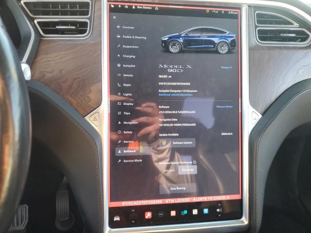 Снимка 9 от търг – 2016 TESLA MODEL X с VIN 5YJXCAE27GF002068