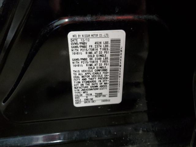 Photo 14 from auction – 2013 NISSAN ROGUE S with VIN JN8AS5MV5DW123771