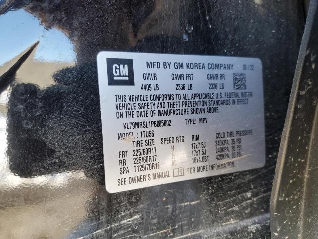 Photo 14 from auction – 2023 CHEVROLET TRAILBLAZE with VIN KL79MRSL1PB005002