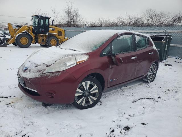 NISSAN LEAF S 2017 with VIN 1N4BZ0CP6HC309589 - Photo from auction