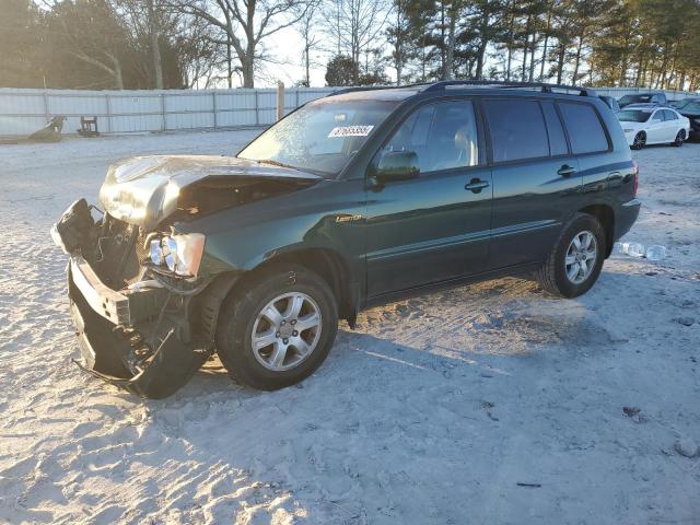 TOYOTA HIGHLANDER 2002 with VIN JTEGF21A520057597 - Photo from auction