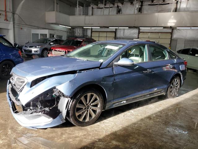 HYUNDAI SONATA SPO 2016 with VIN 5NPE34AF3GH277701 - Photo from auction