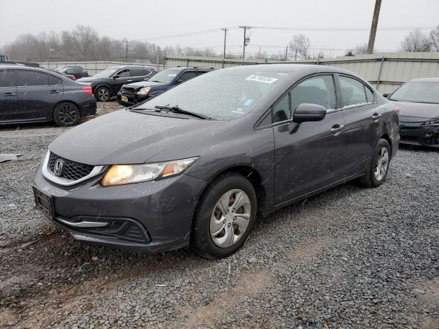 HONDA CIVIC LX 2015 with VIN 19XFB2F5XFE262739 - Photo from auction