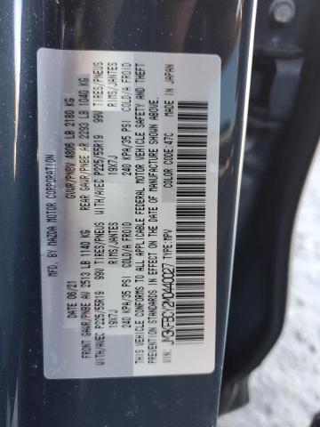 Photo 14 from auction – 2021 MAZDA CX-5 CARBO with VIN JM3KFBCY2M0440027