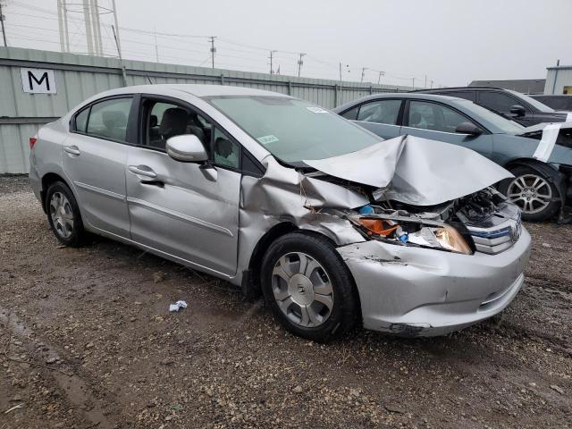 Photo 4 from auction – 2012 HONDA CIVIC HYBR with VIN JHMFB4F31CS000304