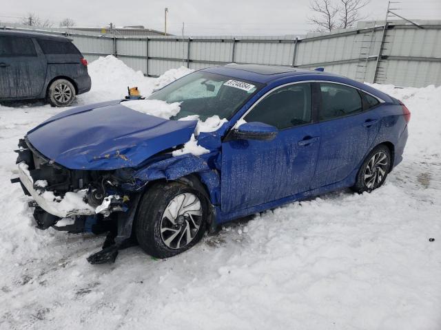 HONDA CIVIC EX 2017 with VIN 19XFC2F71HE021587 - Photo from auction