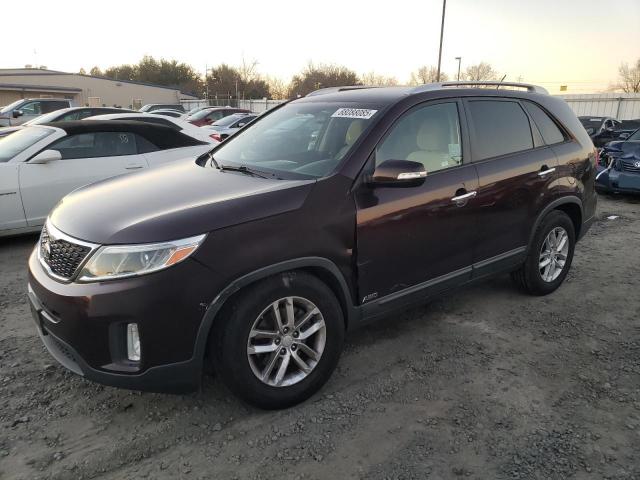 KIA SORENTO LX 2014 with VIN 5XYKTCA69EG438859 - Photo from auction