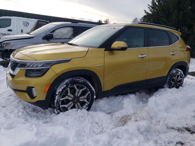 KIA SELTOS SX 2021 with VIN KNDETCA23M7159669 - Photo from auction