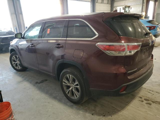 Photo 2 from auction – 2015 TOYOTA HIGHLANDER with VIN 5TDJKRFH6FS194216