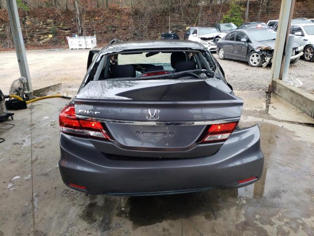 Foto 6 de la subasta – 2014 HONDA CIVIC LX con VIN 19XFB2F53EE044382
