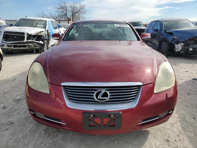 Photo 5 from auction – 2008 LEXUS SC 430 with VIN JTHFN45Y689017747