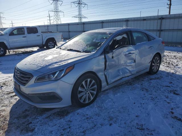 HYUNDAI SONATA SPO 2017 with VIN 5NPE34AF2HH478040 - Photo from auction