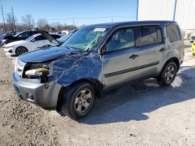HONDA PILOT LX 2011 with VIN 5FNYF3H22BB054848 - Photo from auction