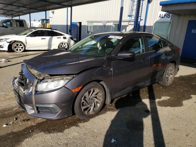 HONDA CIVIC EX 2017 with VIN 19XFC2F78HE215291 - Photo from auction