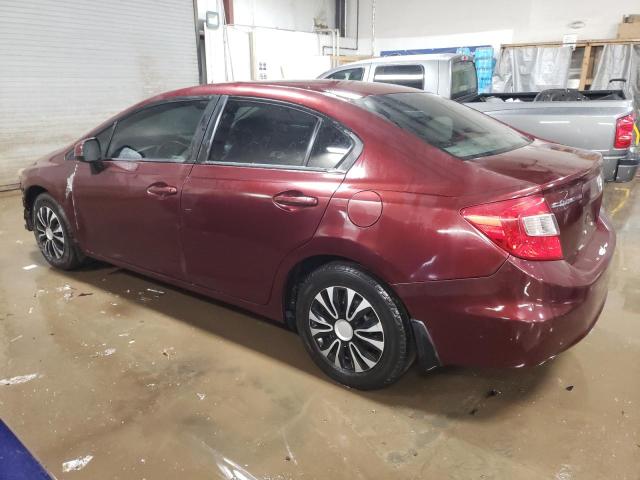 Photo 2 from auction – 2012 HONDA CIVIC LX with VIN 19XFB2F53CE079307