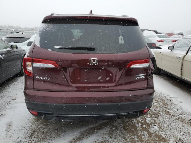 Photo 6 from auction – 2022 HONDA PILOT SE with VIN 5FNYF6H21NB097051