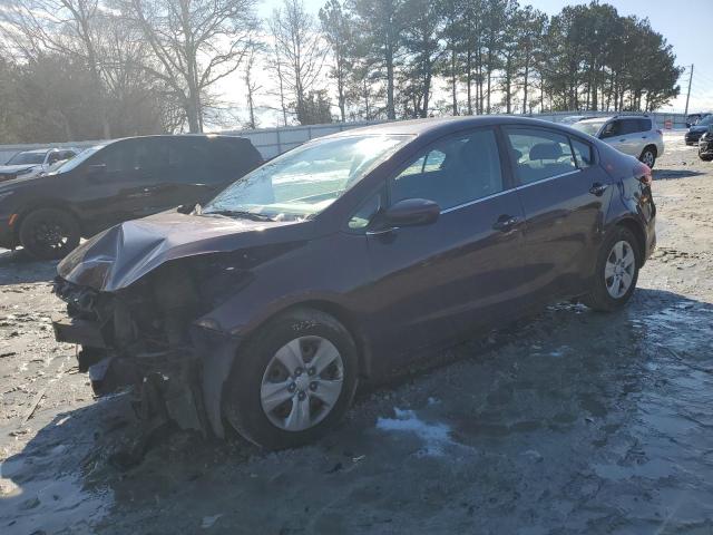 KIA FORTE LX 2018 with VIN 3KPFK4A71JE258883 - Photo from auction