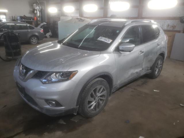 NISSAN ROGUE S 2014 with VIN 5N1AT2MV2EC833281 - Photo from auction