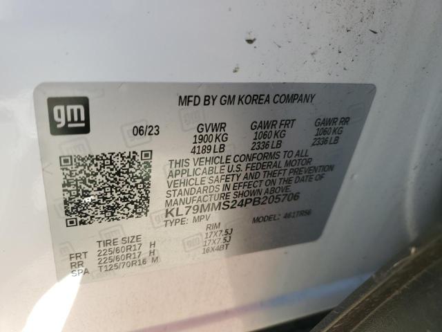 Photo 14 from auction – 2023 CHEVROLET TRAILBLAZE with VIN KL79MMS24PB205706