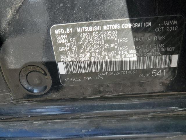 Photo 14 from auction – 2019 MITSUBISHI OUTLANDER with VIN JA4AD3A32KZ014851