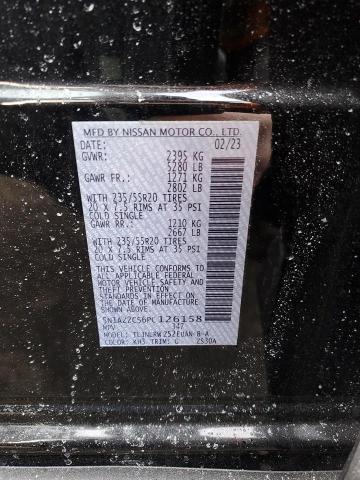 Photo 14 from auction – 2023 NISSAN MURANO SL with VIN 5N1AZ2CS6PC126158