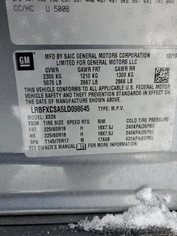 Photo 14 from auction – 2020 BUICK ENVISION E with VIN LRBFXCSA5LD098645