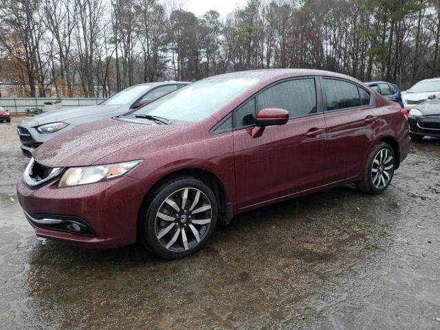 HONDA CIVIC EXL 2015 with VIN 2HGFB2F98FH553636 - Photo from auction