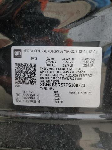 Photo 14 from auction – 2023 CHEVROLET BLAZER RS with VIN 3GNKBERS7PS108730