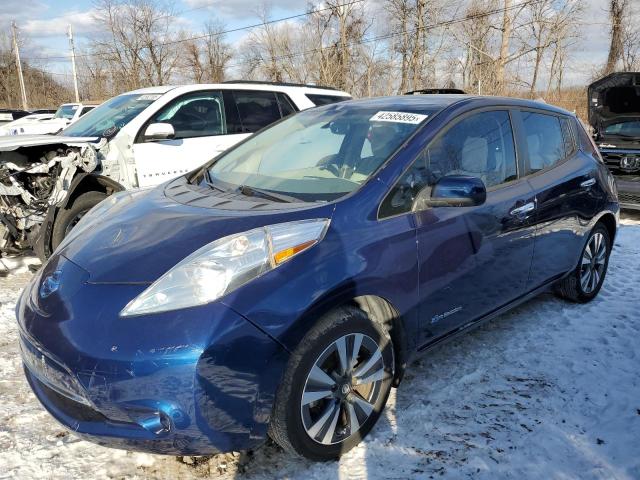 NISSAN LEAF S 2017 with VIN 1N4BZ0CP8HC305639 - Photo from auction
