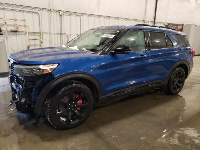 FORD EXPLORER S 2021 with VIN 1FM5K8GC5MGA05475 - Photo from auction