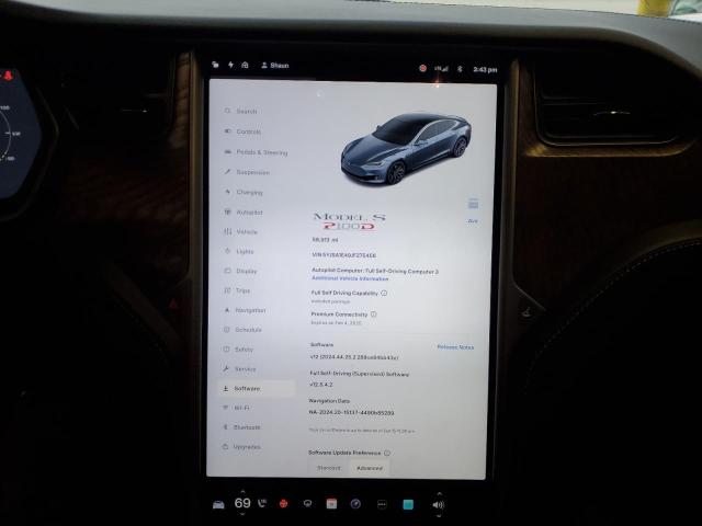 Photo 9 from auction – 2018 TESLA MODEL S with VIN 5YJSA1E49JF275456