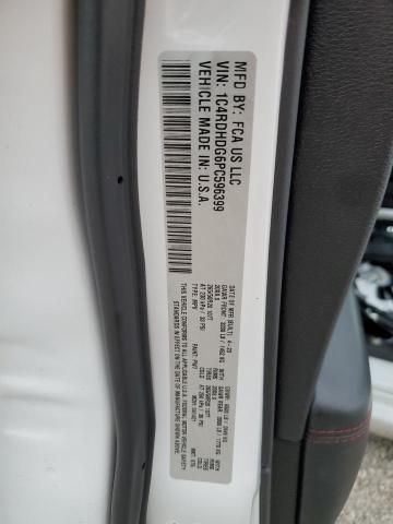 Photo 14 from auction – 2023 DODGE DURANGO GT with VIN 1C4RDHDG6PC596399