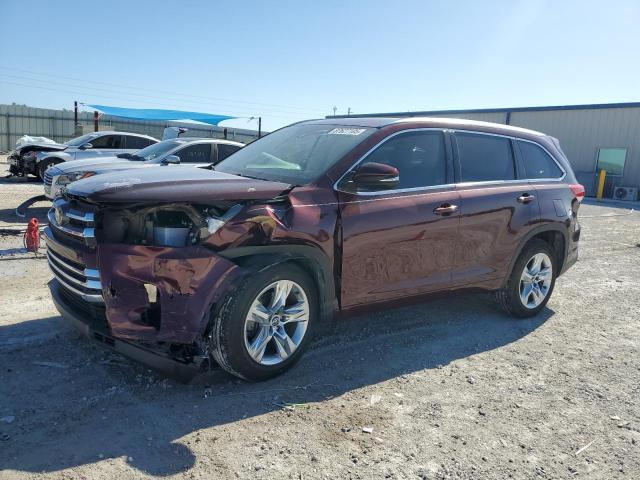 TOYOTA HIGHLANDER 2018 with VIN 5TDYZRFH7JS246004 - Photo from auction