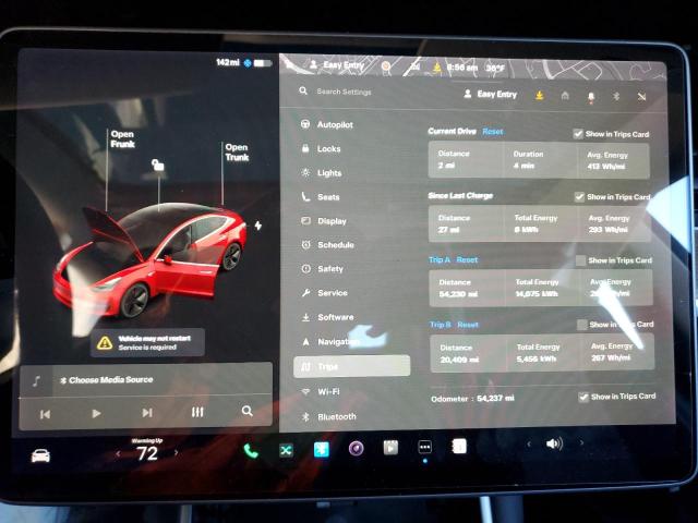 Photo 9 from auction – 2018 TESLA MODEL 3 with VIN 5YJ3E1EA3JF059813