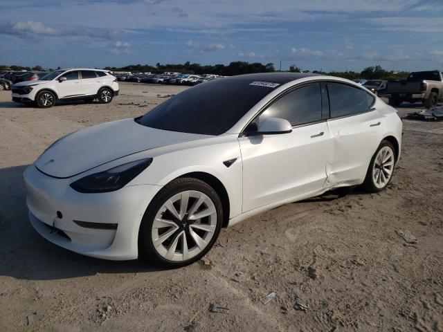 TESLA MODEL 3 2021 with VIN 5YJ3E1EB8MF044754 - Photo from auction