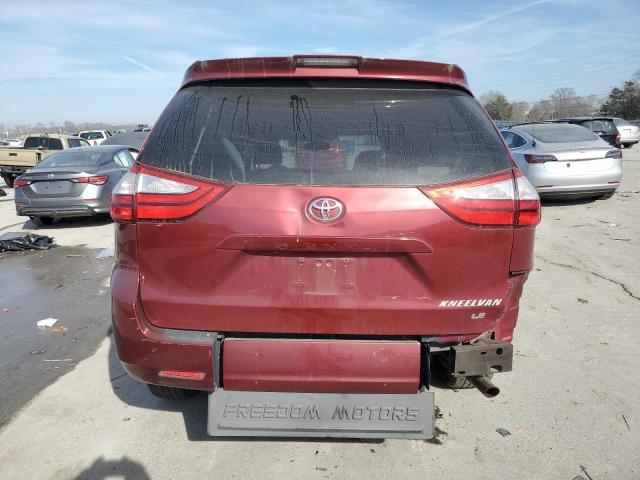 Photo 6 from auction – 2018 TOYOTA SIENNA LE with VIN 5TDKZ3DC4JS911452
