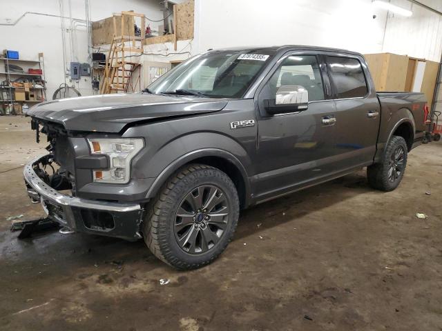 FORD F150 SUPER 2017 with VIN 1FTEW1EFXHFB34093 - Photo from auction