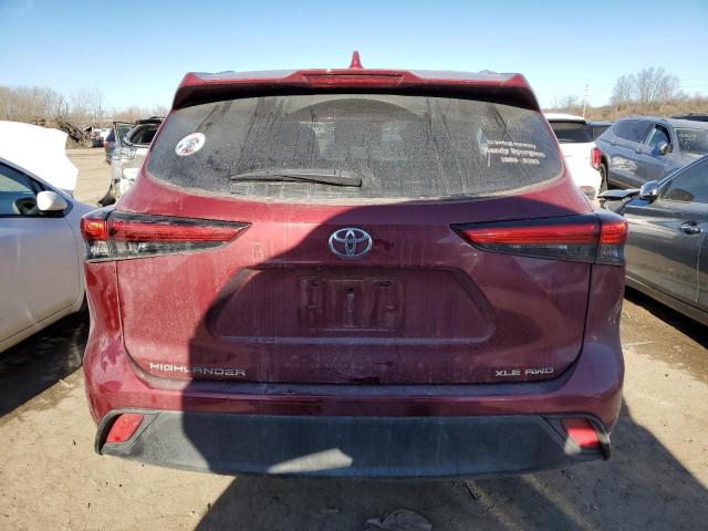 Photo 6 from auction – 2021 TOYOTA HIGHLANDER with VIN 5TDGZRBH0MS557487