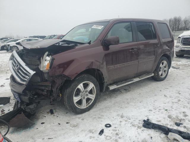 HONDA PILOT EXL 2013 with VIN 5FNYF4H56DB035318 - Photo from auction