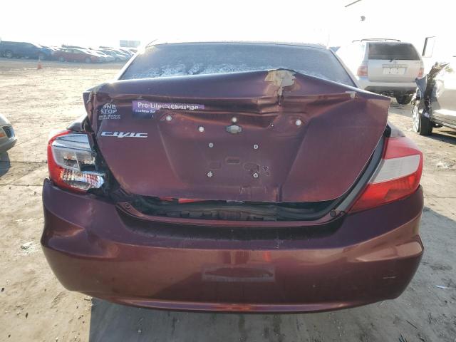 Photo 6 from auction – 2012 HONDA CIVIC LX with VIN 2HGFB2F54CH583791
