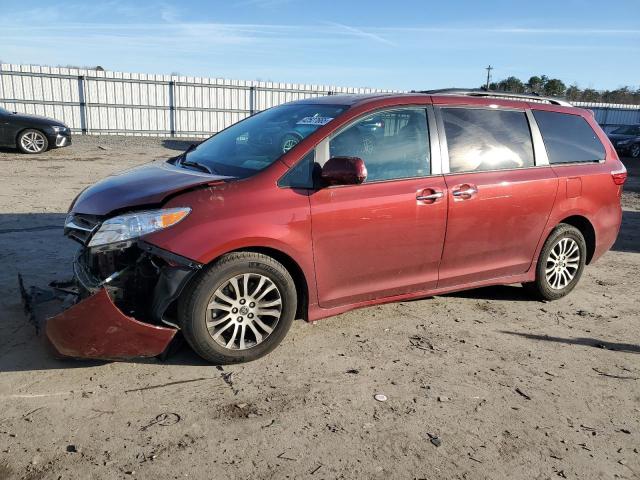 TOYOTA SIENNA XLE 2018 with VIN 5TDYZ3DC2JS921181 - Photo from auction